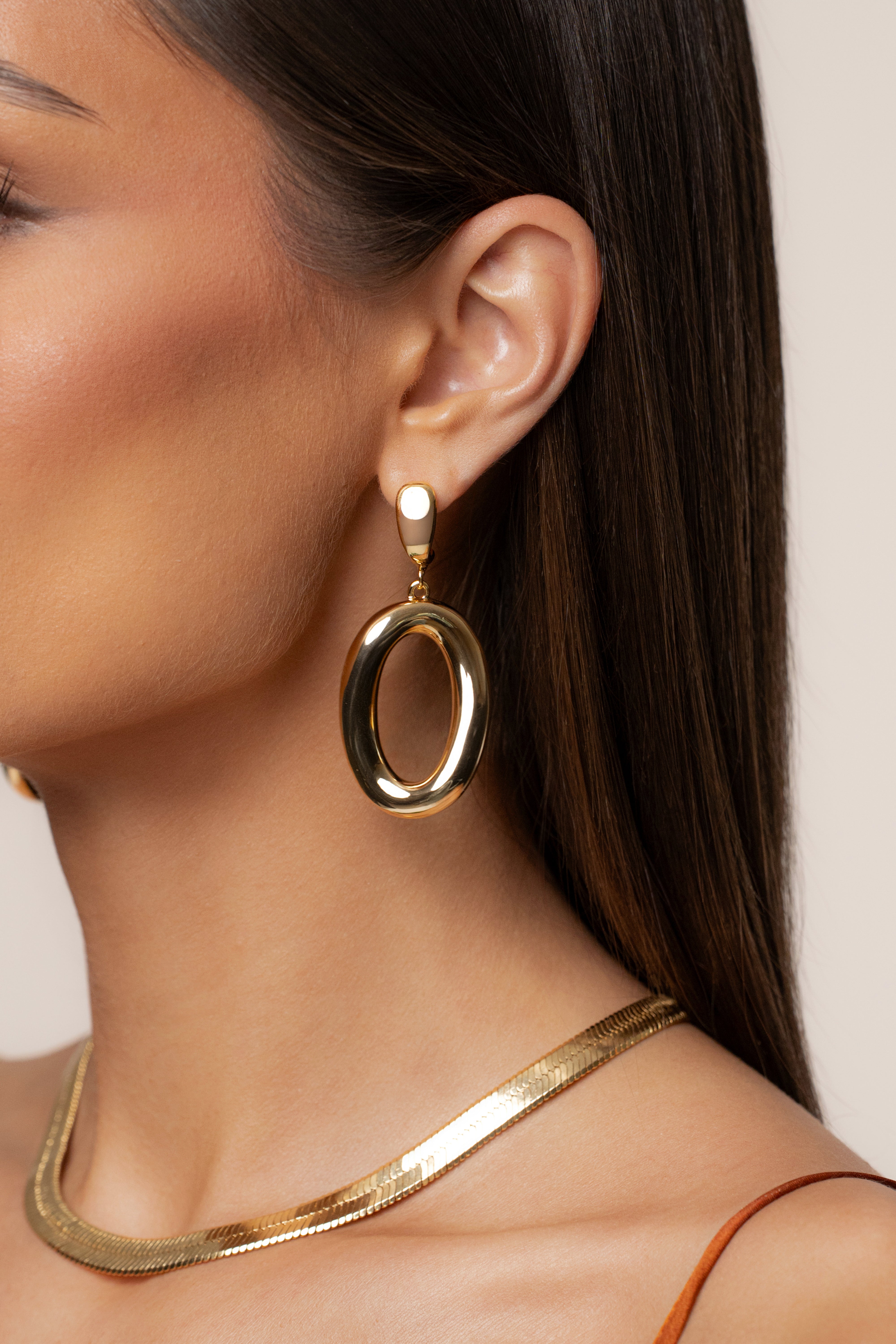 Gold Gia Dangle Earrings