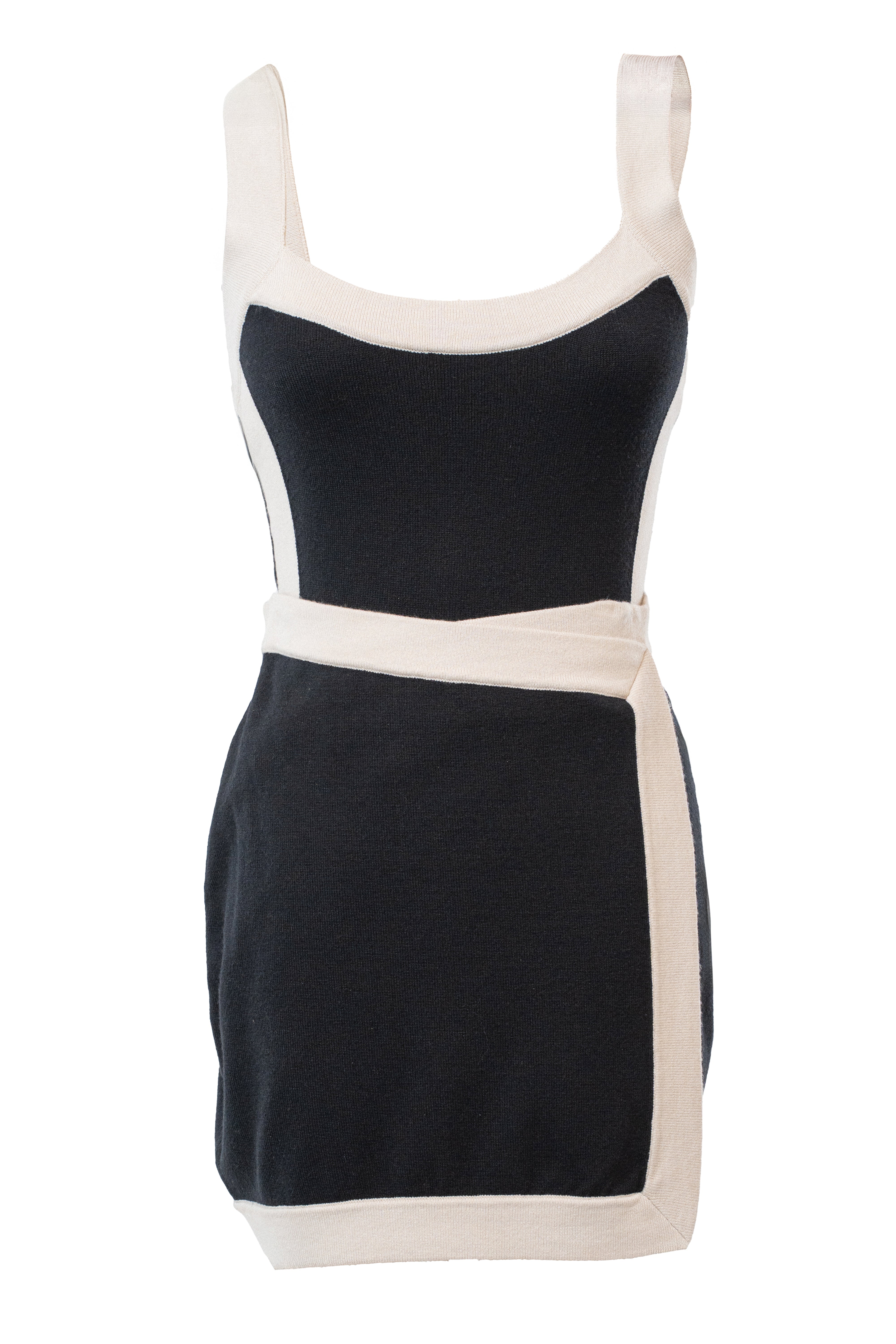 Black/Milk Coast Is Clear Skirt Set