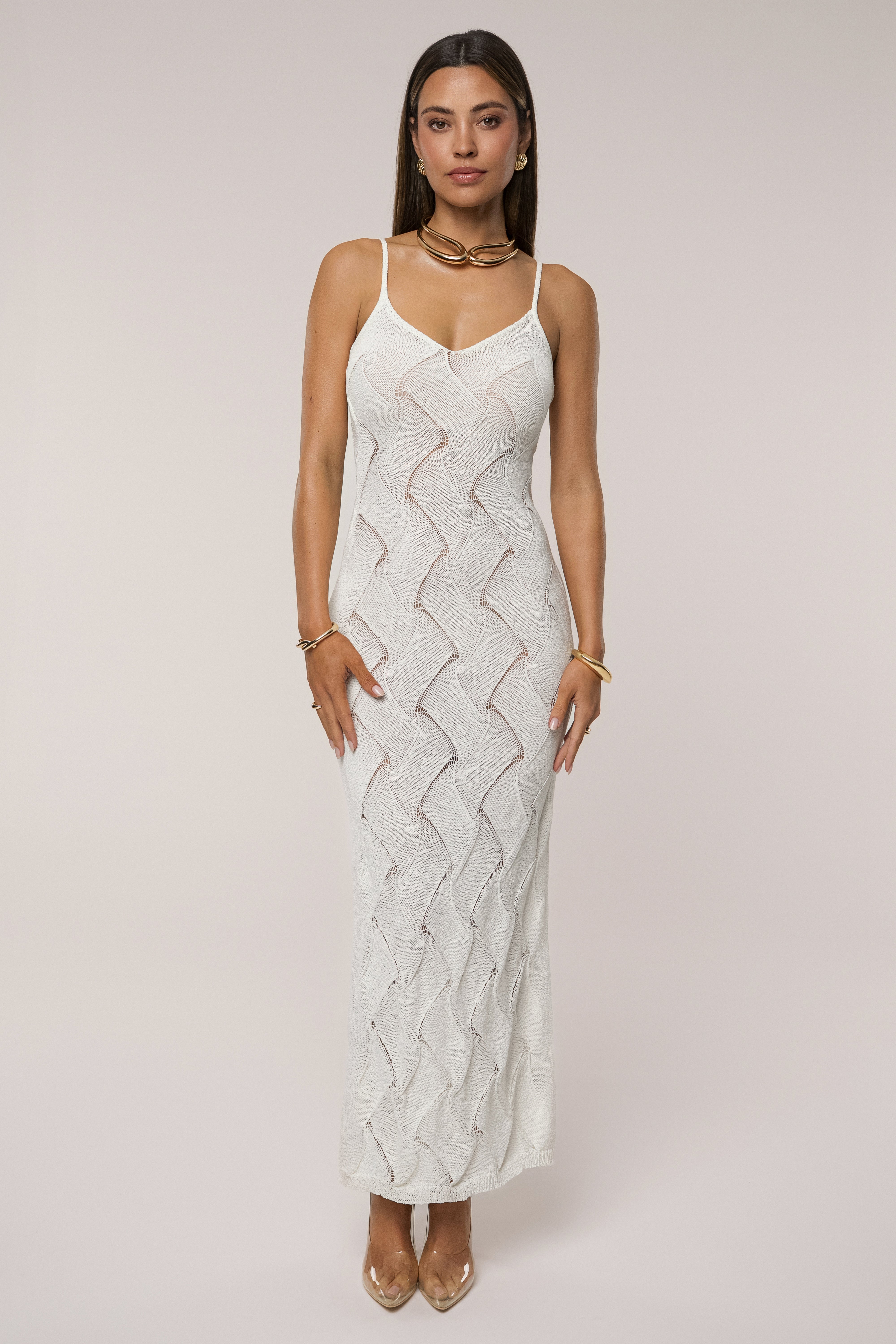 Ivory Betiana Maxi Dress
