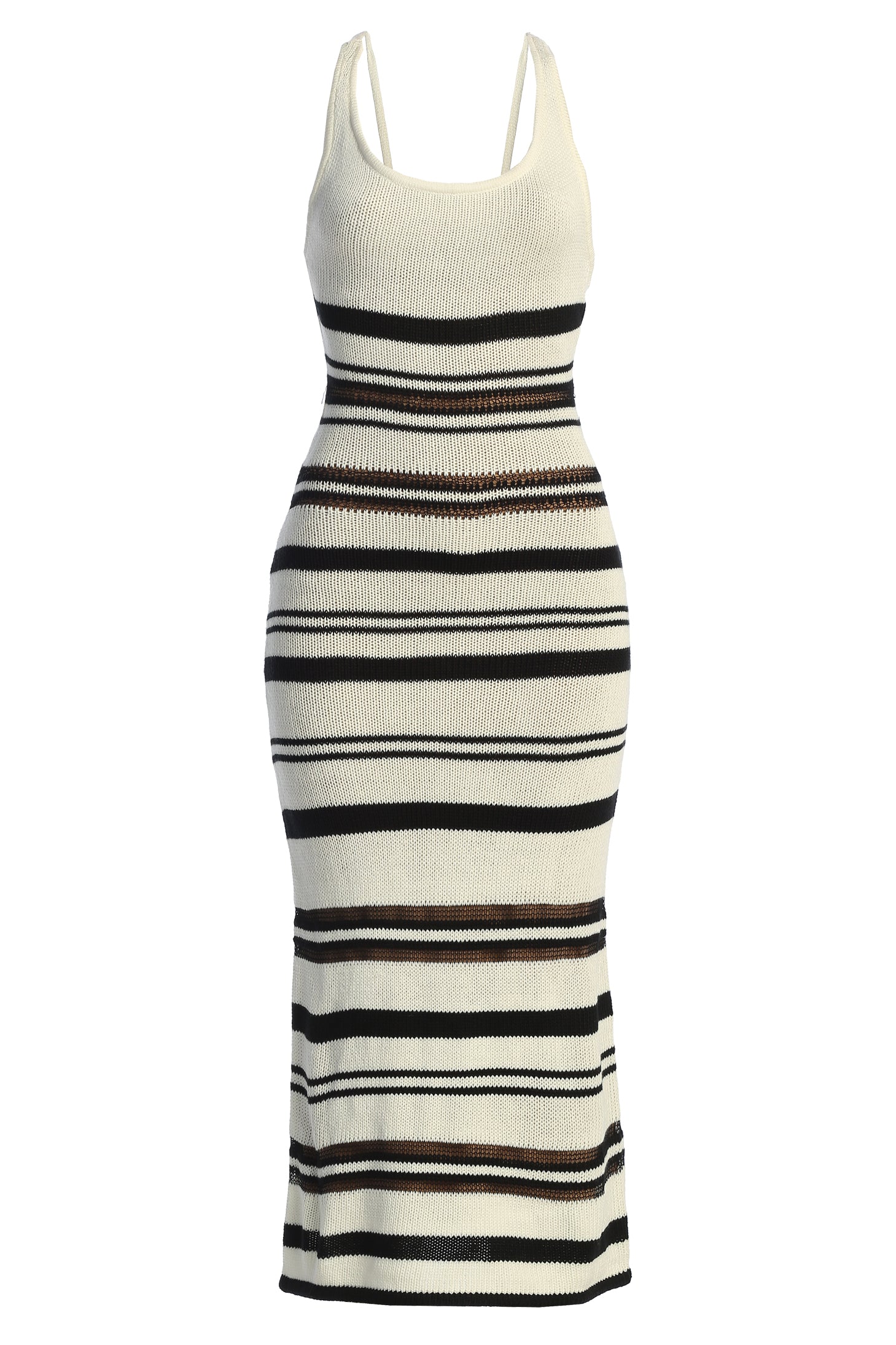 Ivory Santorini Halter Maxi Dress