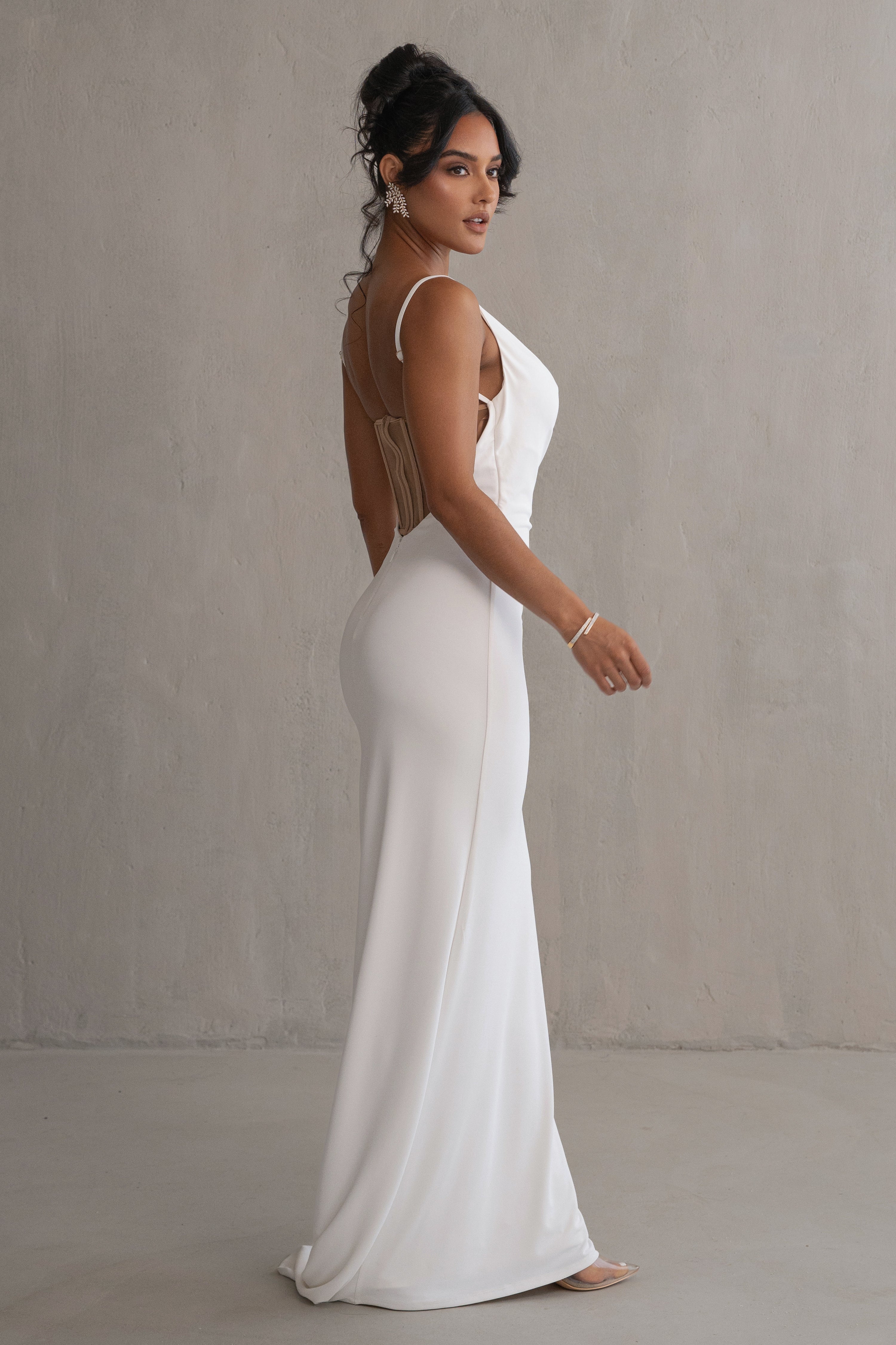 Ivory Until Forever Maxi Dress
