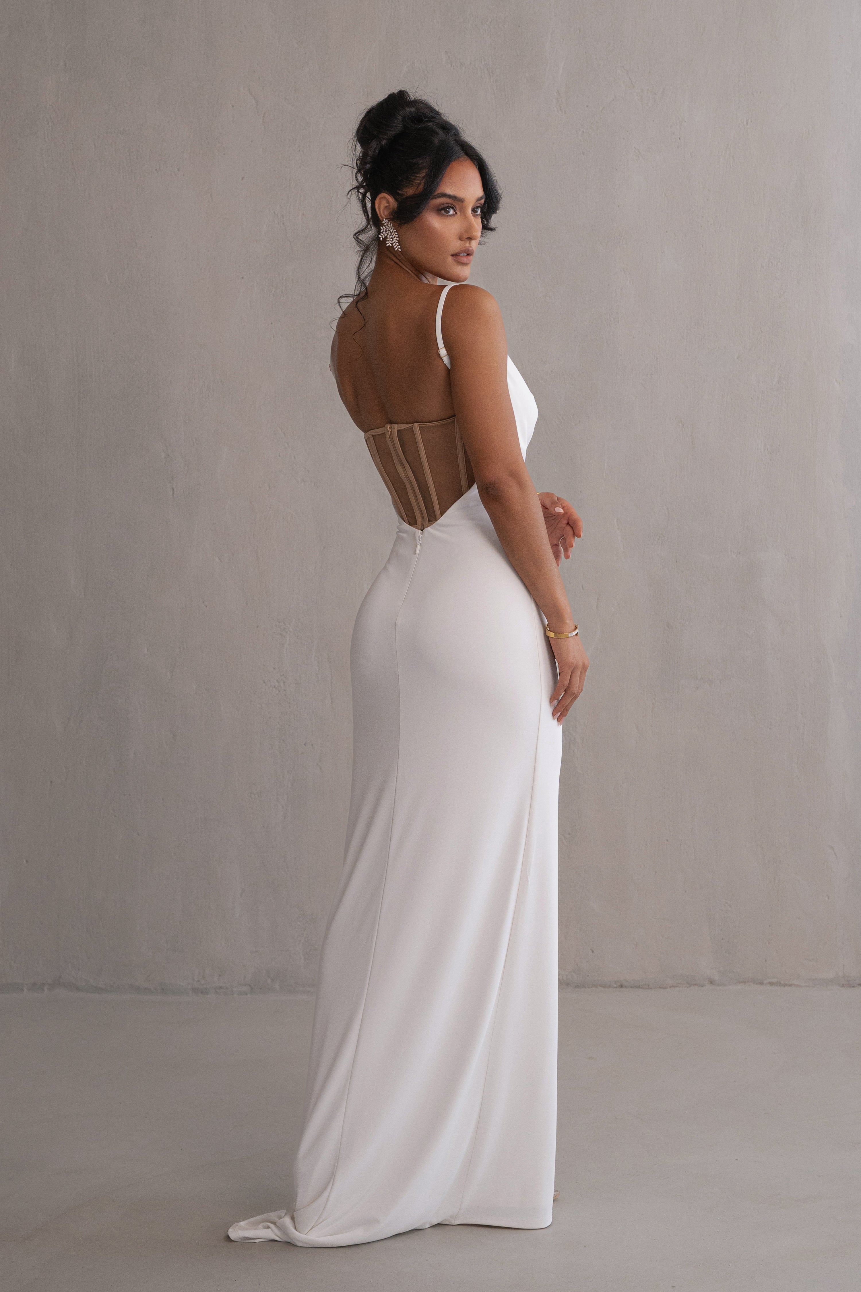 Ivory Until Forever Maxi Dress