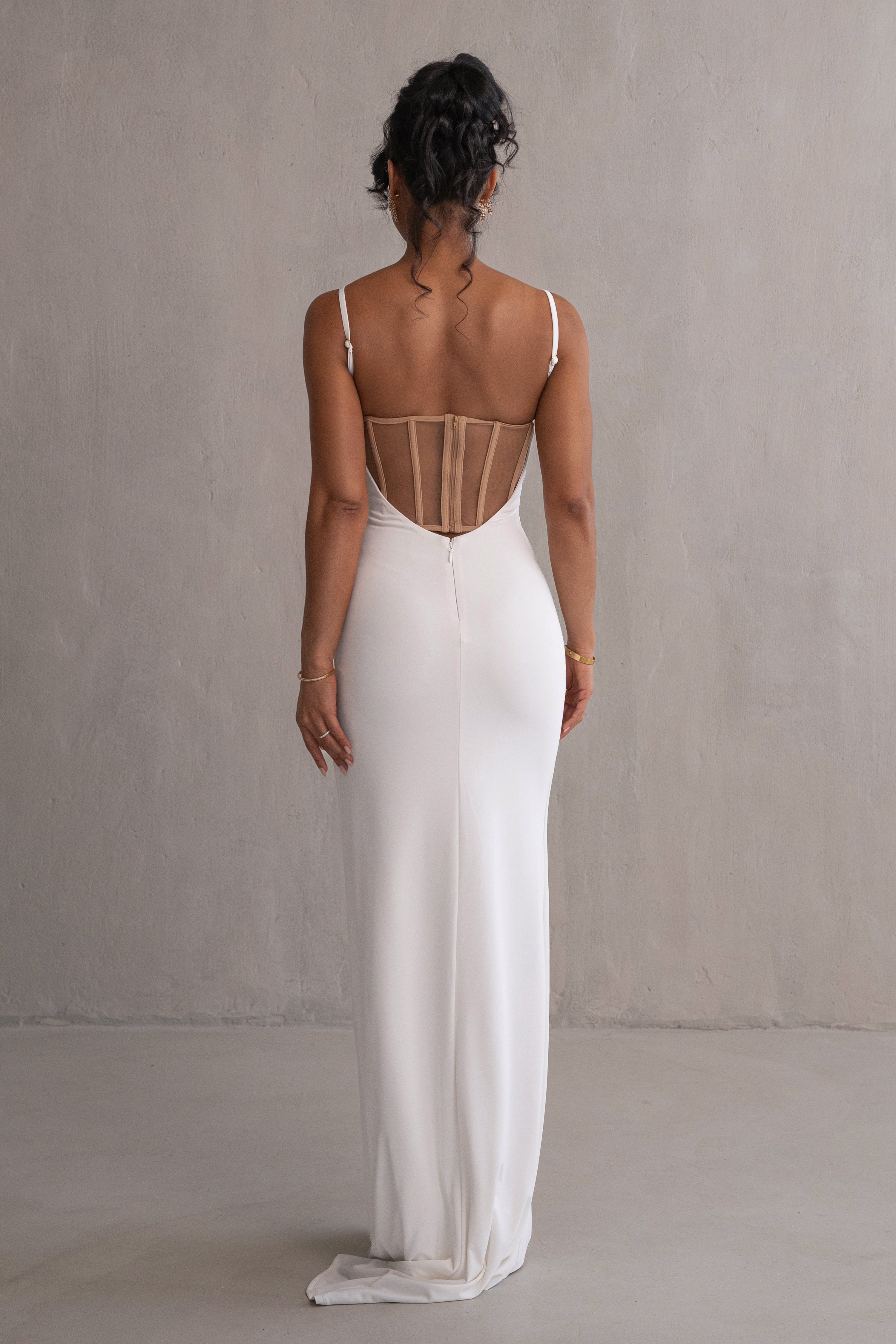 Ivory Until Forever Maxi Dress