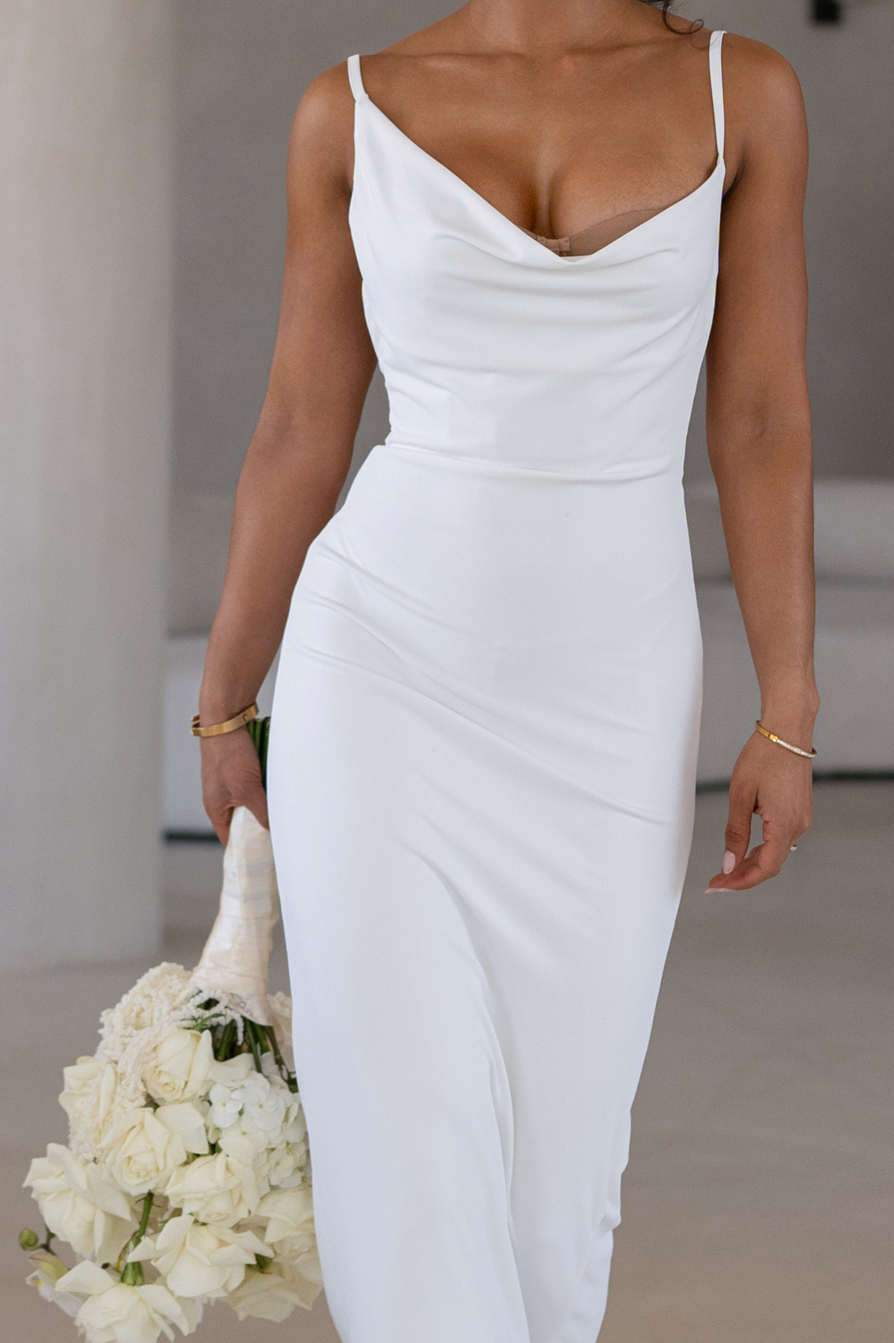 Ivory Until Forever Maxi Dress