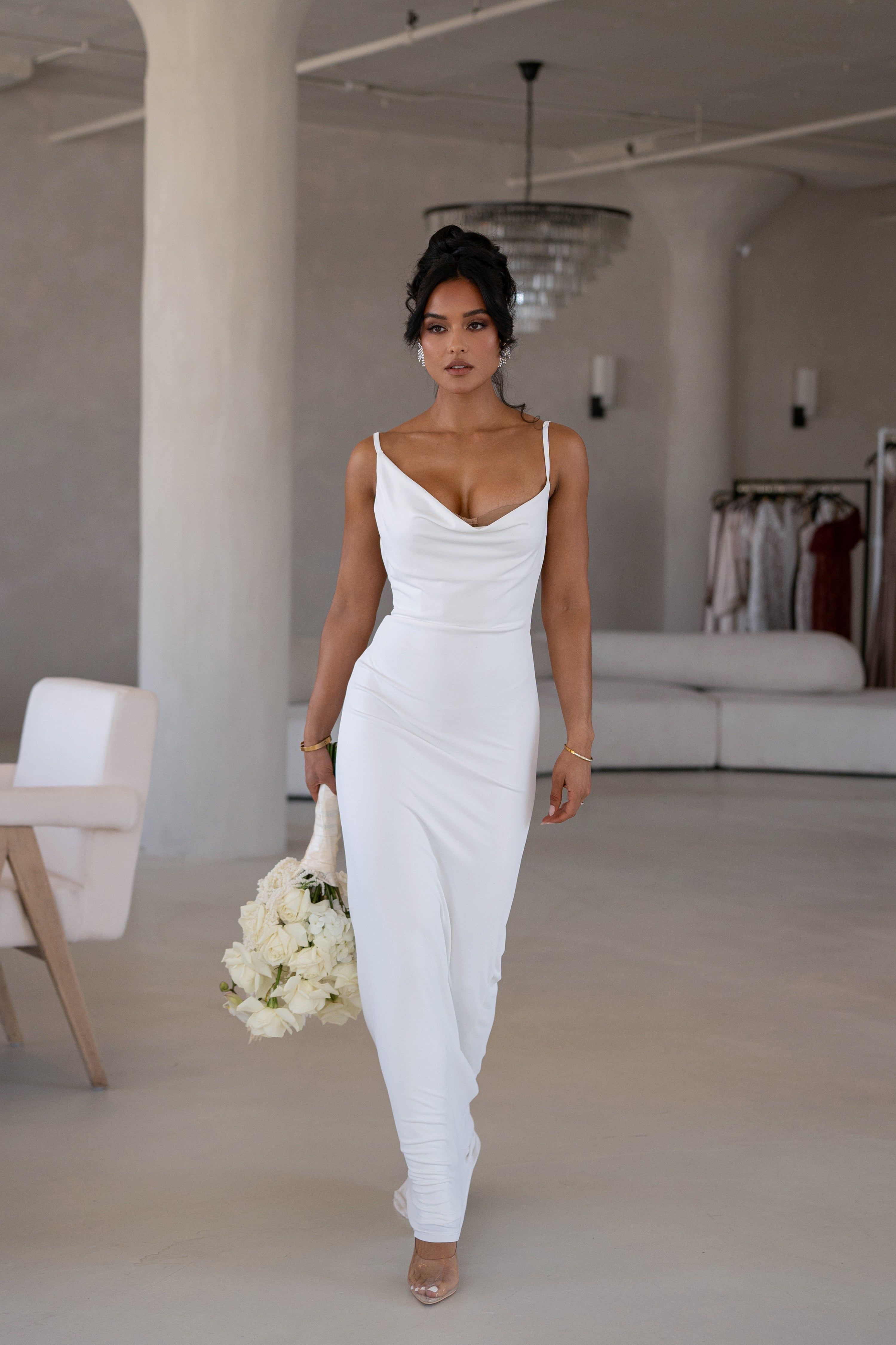 Ivory Until Forever Maxi Dress