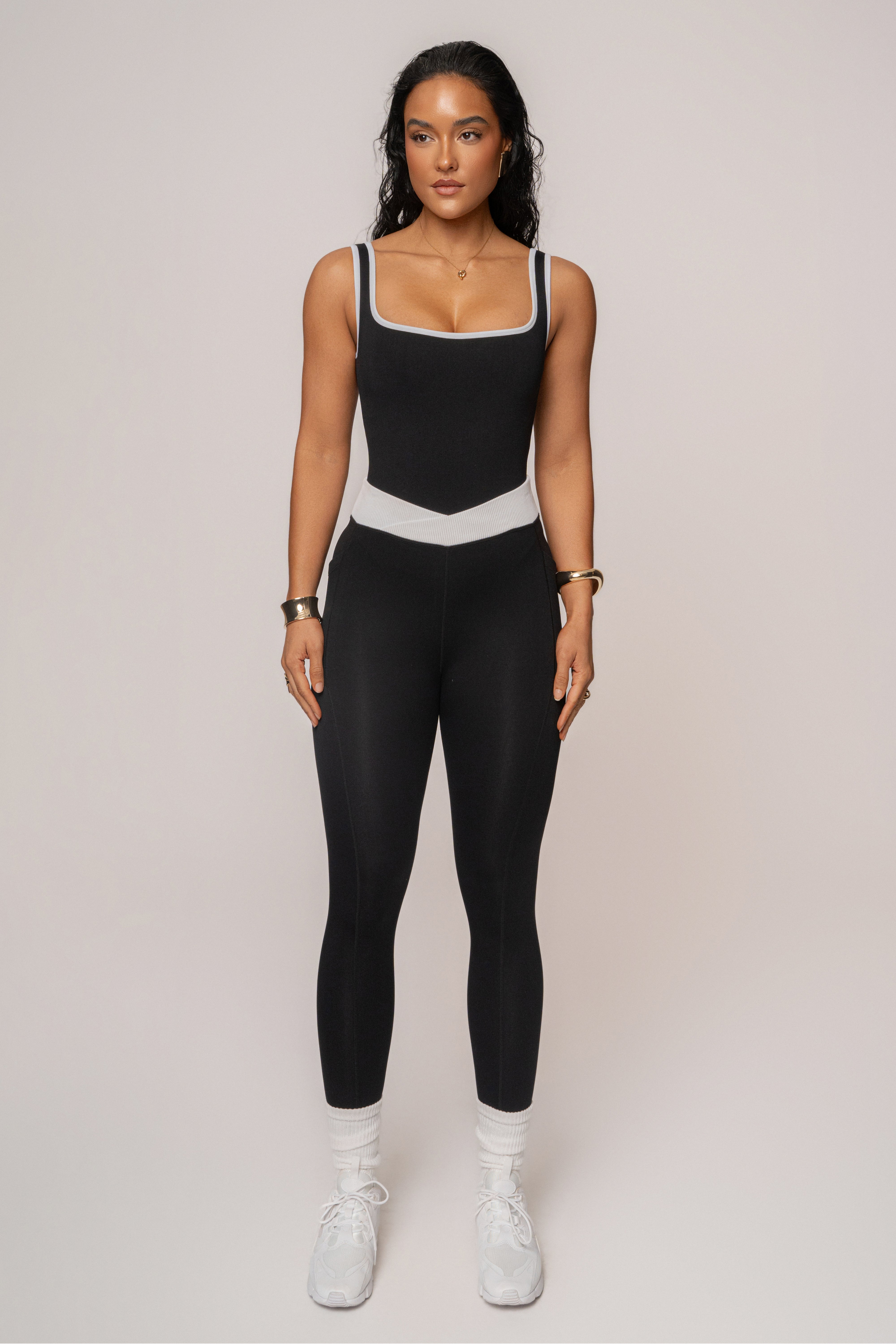 Black/White Inspire Movement Leggings