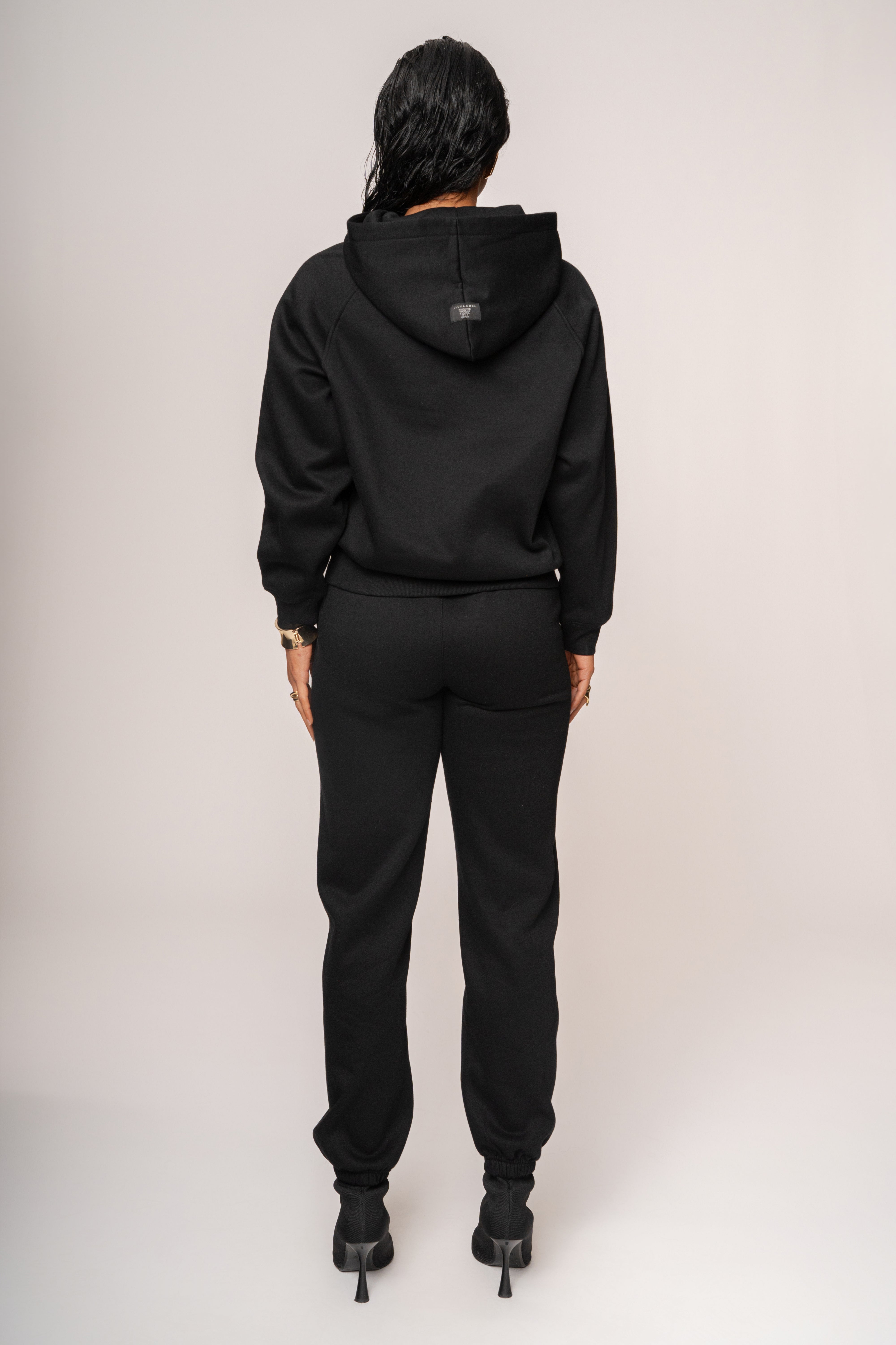 Black JLUXLABEL Logo Sweatpants