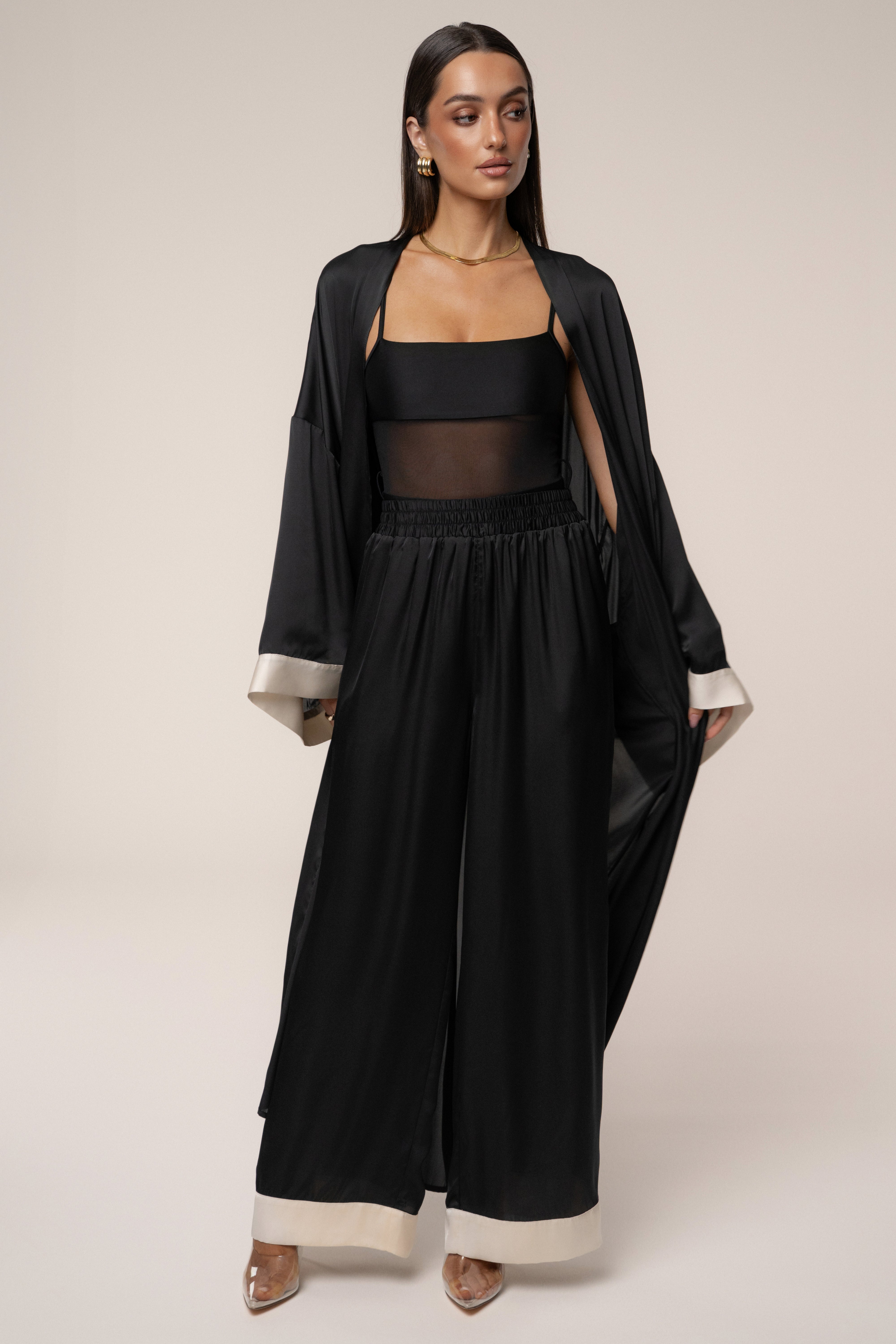 Black Nola Maxi Duster