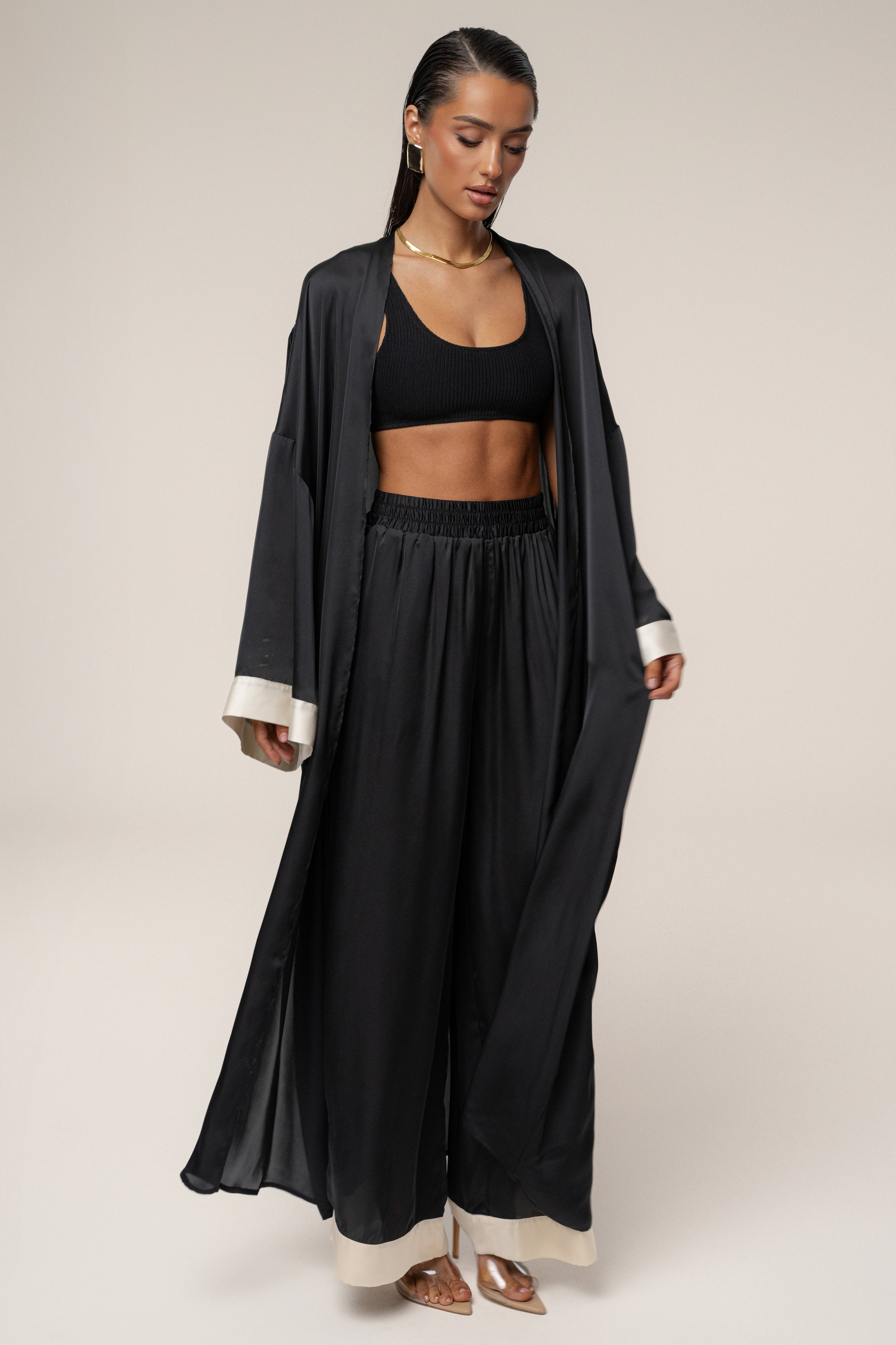 Black Nola Maxi Duster