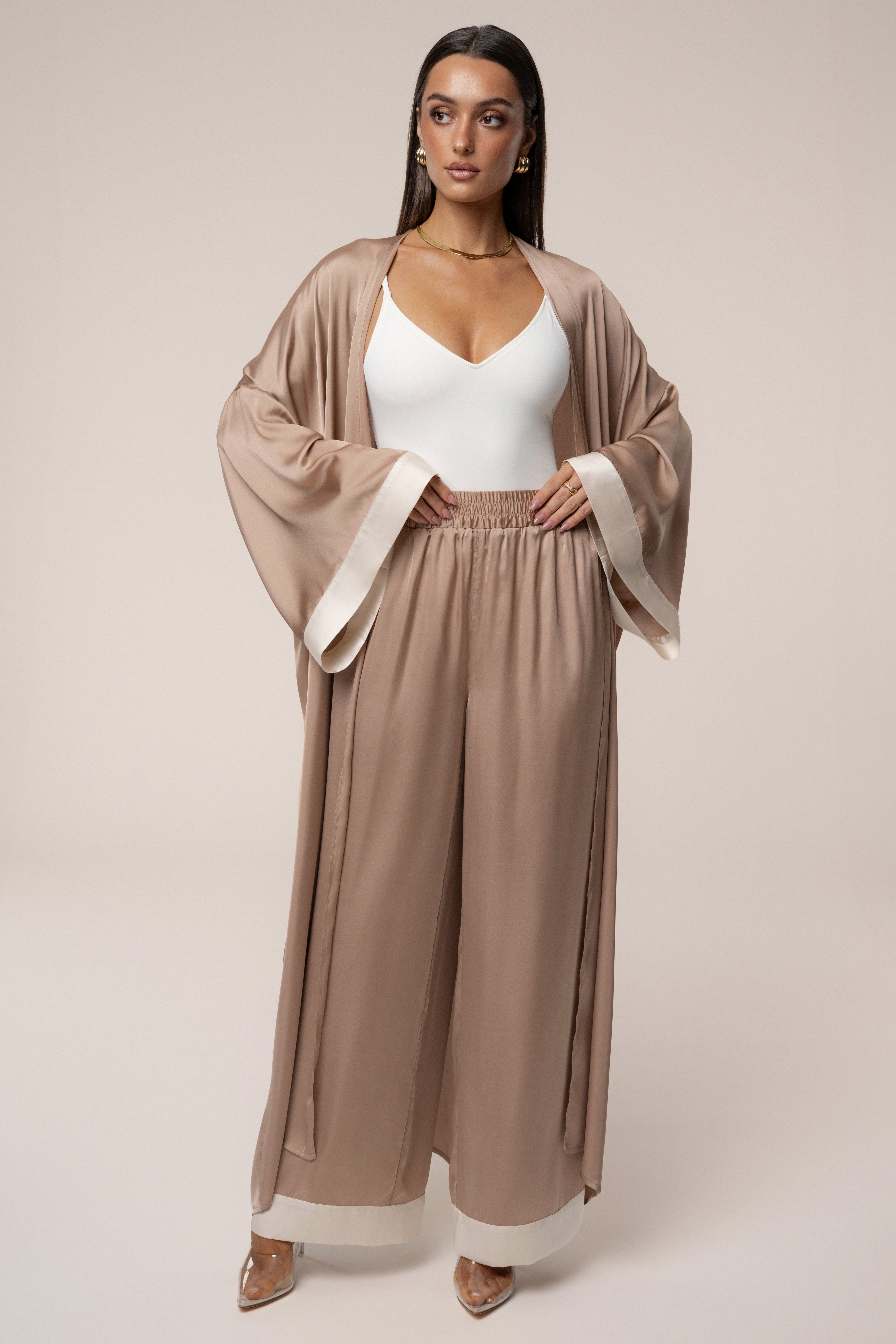 Mocha Nola Maxi Duster