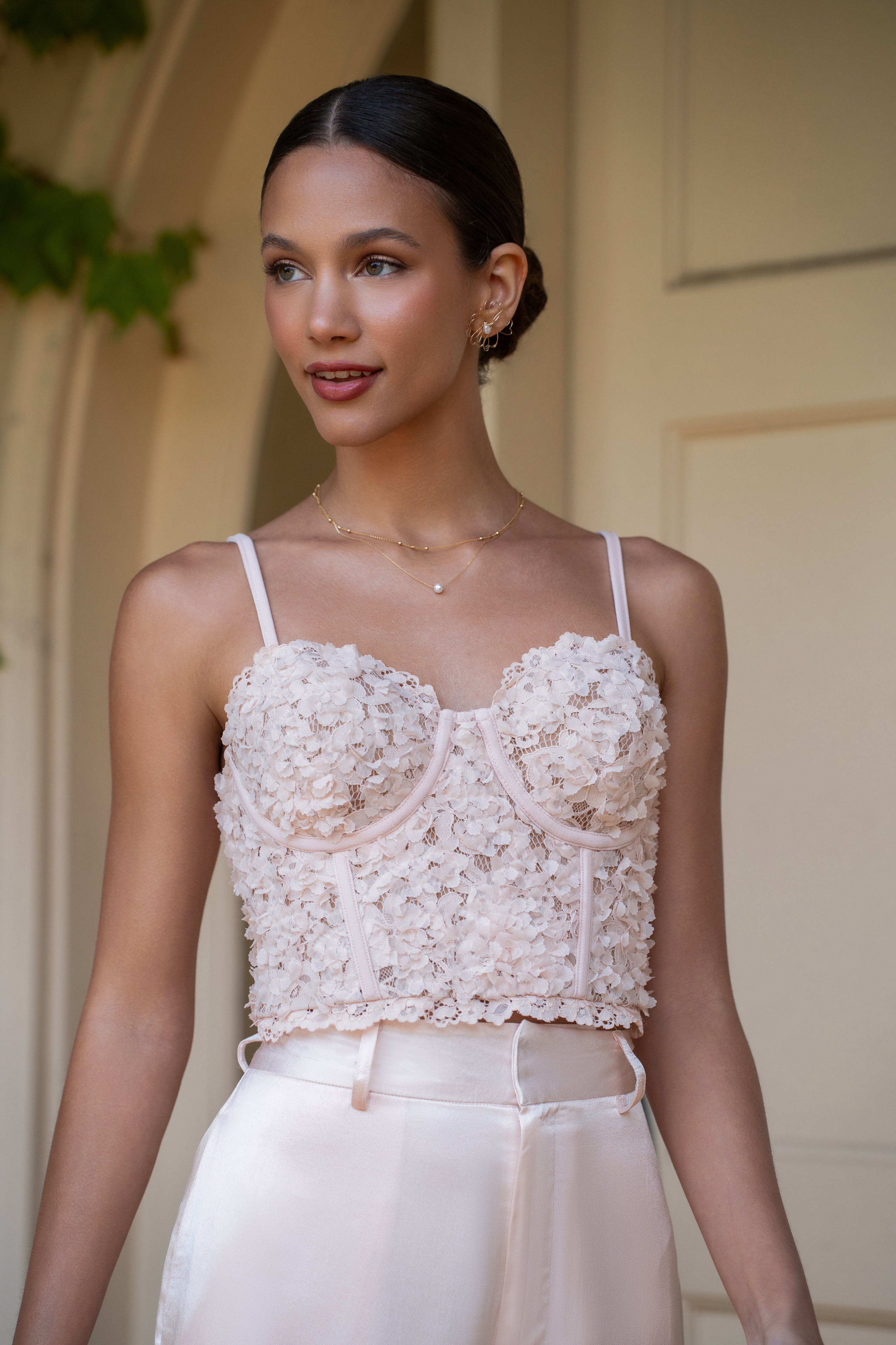 Blush Yours Truly Lace Corset